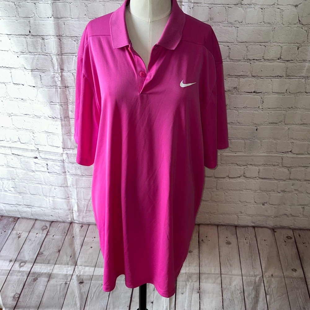 Nike Men's Pink Polo